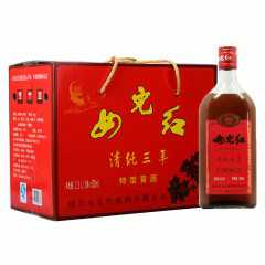 女儿红清纯三年特型黄酒500ml*5