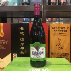 7度通化爽口山葡萄加气露酒735ml*6