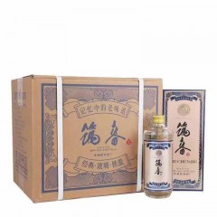 53度筑春经典玻璃铁盖 500ml*6