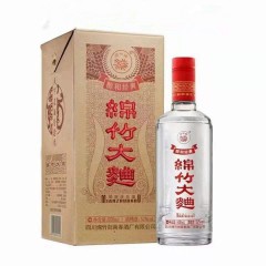 52度绵竹大曲醇酿经典草盒