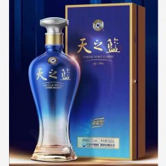 52度新版洋河天之蓝 500ml*4（四瓶装）