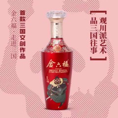 52度金六福走进三国 500ml*4