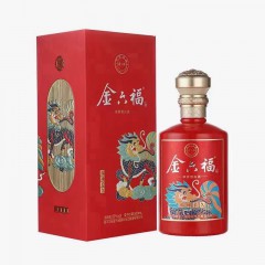 52度金六福福禄长久 500ml*6