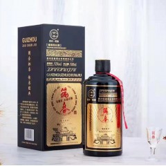 53度筑春黑樽 500ml*6