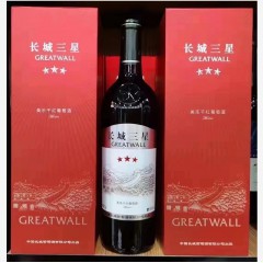 13.5度长城三星750ml*6