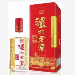 52度泸州老窖六年窖头曲（铁盒）新包装 450ml*6