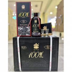 53度金沙古100年传奇陈奢 500ml*6