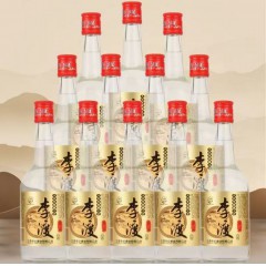 52度李渡金标 500ml*12